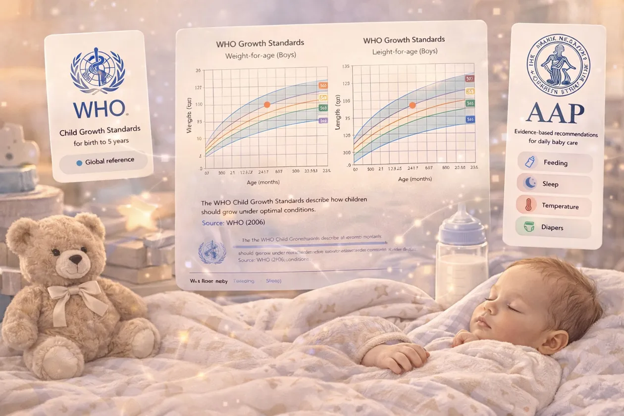 Parents tracking their baby's growth with the Babylitics app